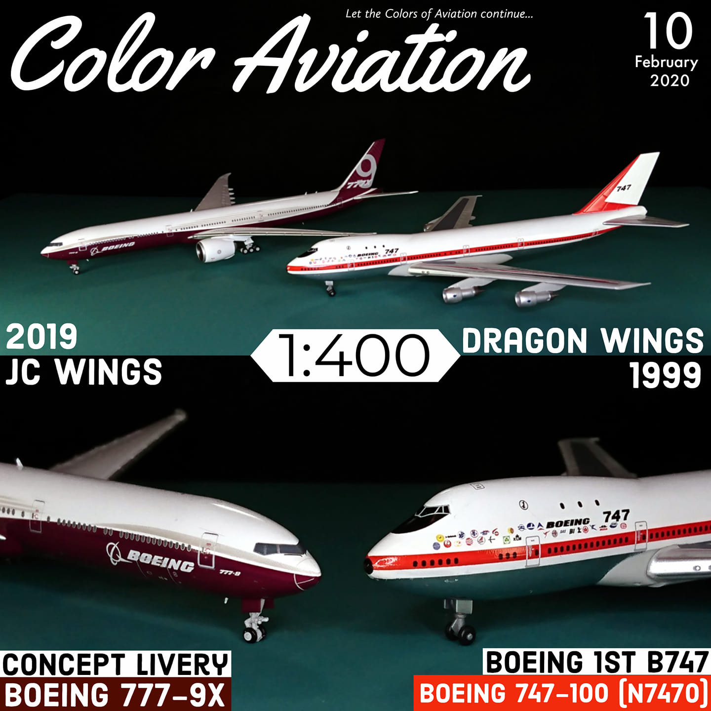 Color Aviation - - Boeing House Colors The 1st Boeing 747...