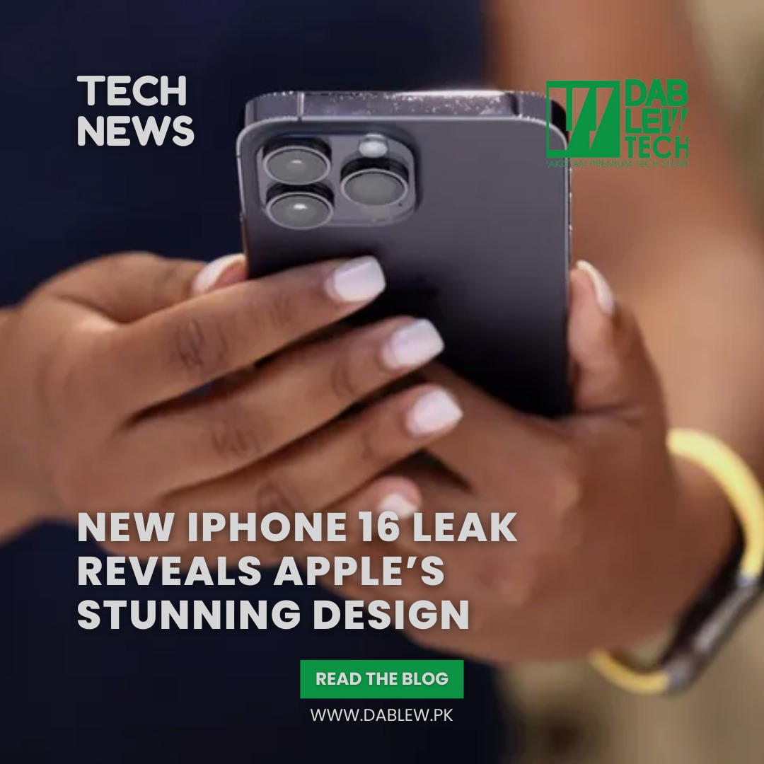 Dab Lew Tech - New iPhone 16 Leak Reveals Apple’s Stunning...
