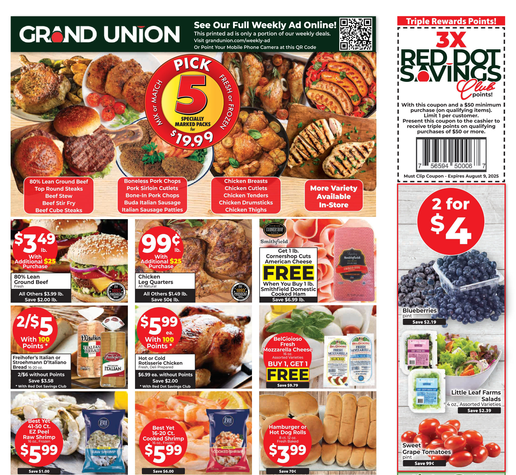 Grand Union Weekly Flyernull