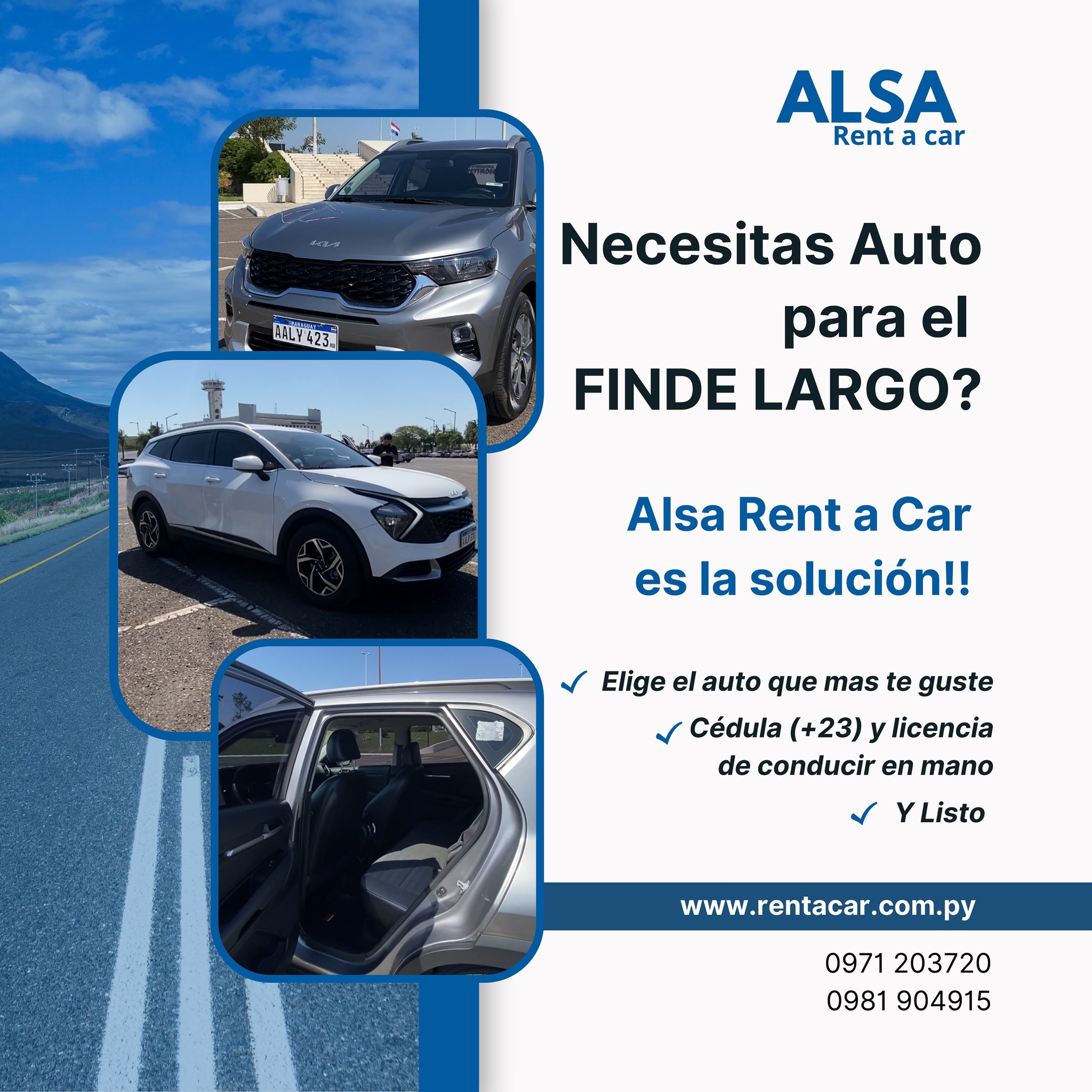 Alsa Rent a Car-Alquiler de Autos | Asunción