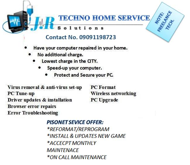 J.R Techno Solutions | Bacolod CIty
