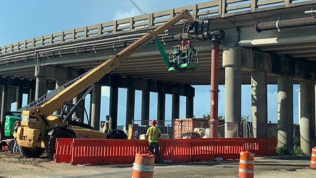 My - As part of the Brooks Bridge replacement project, crews are ...