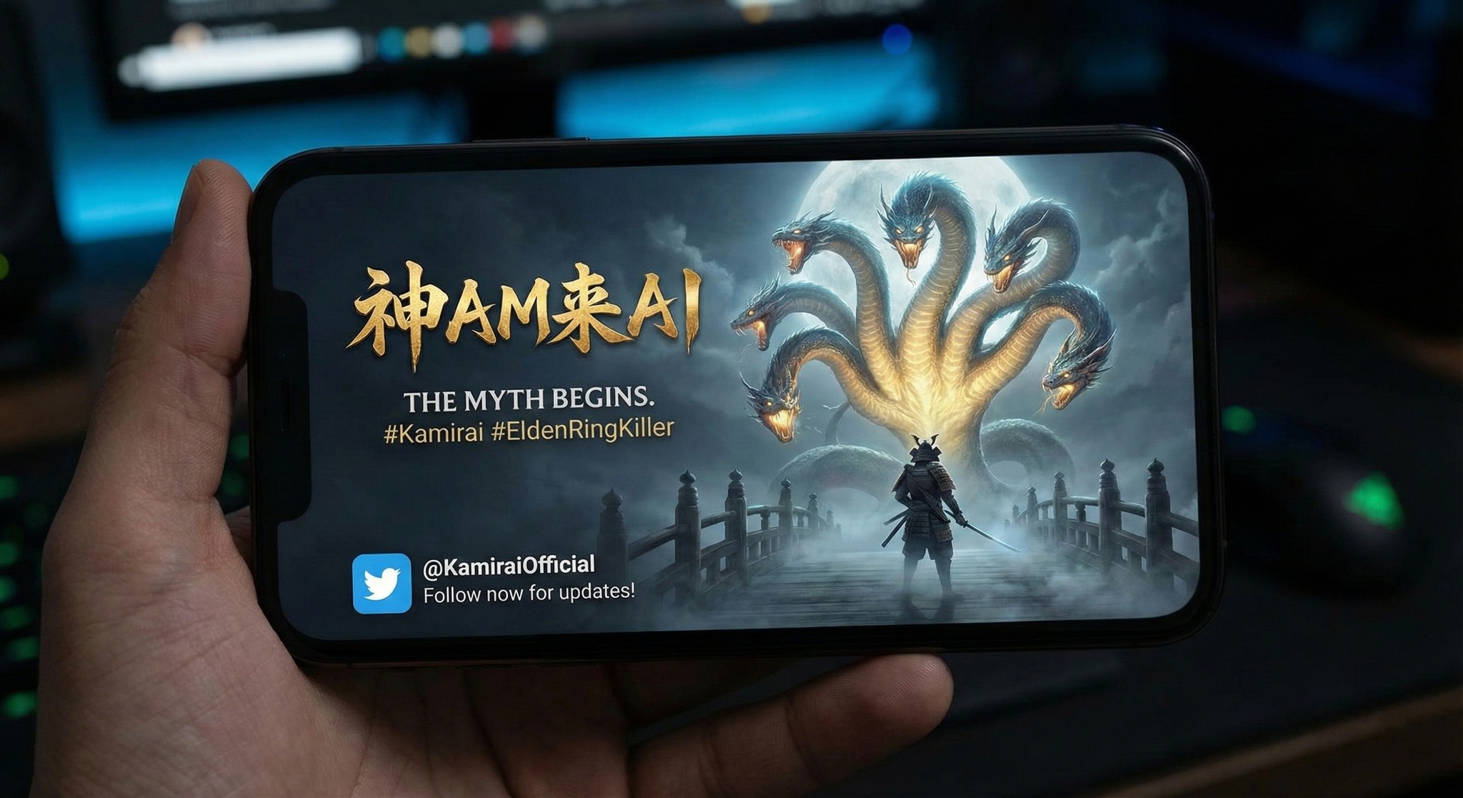 Antoun - THE YOKAI REALM AWAITS. 🌑⛩️ KAMIRAI is here to claim the ...