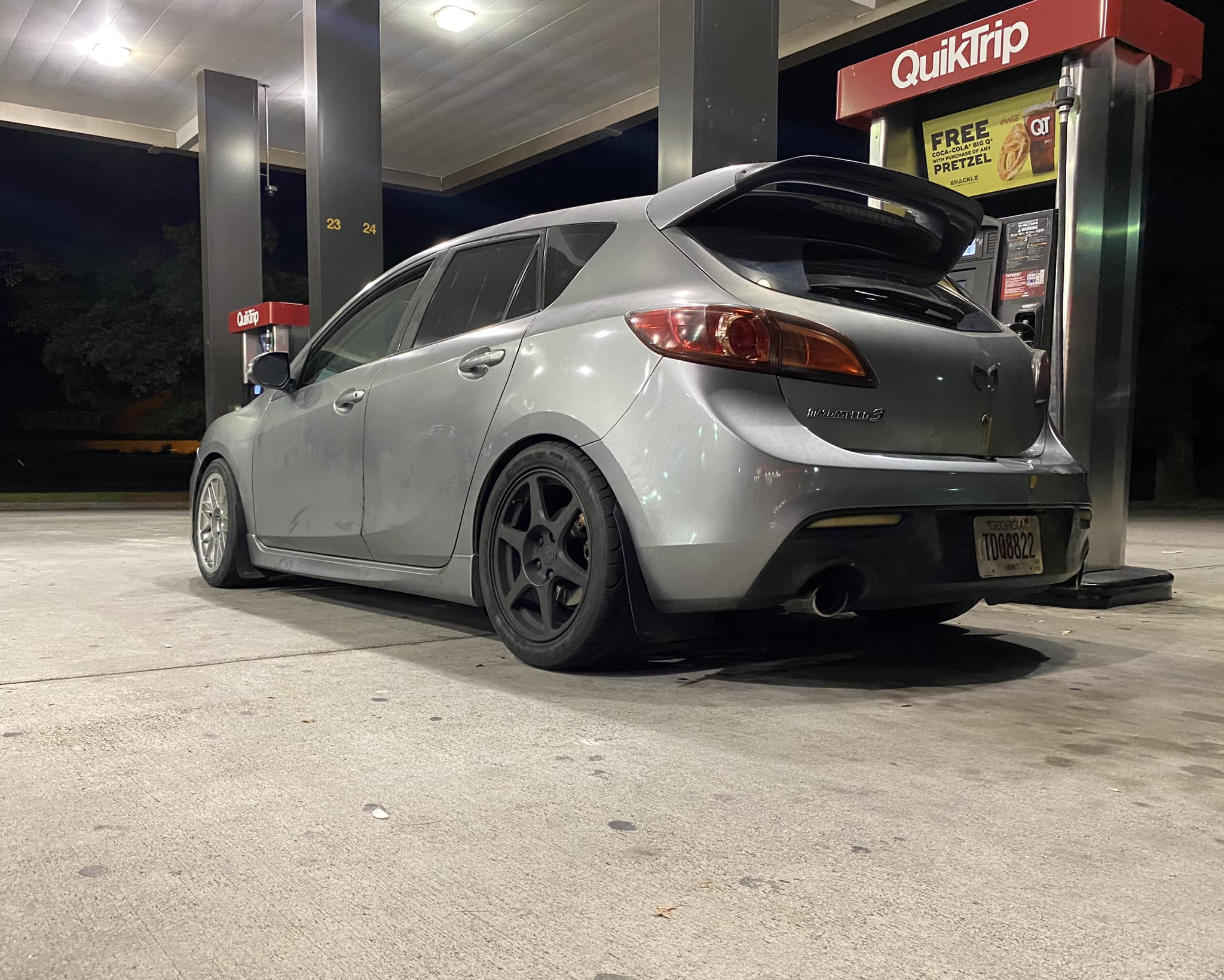 What class is a modified 2024 Mazda3 2.5T hatchback in SCCA?