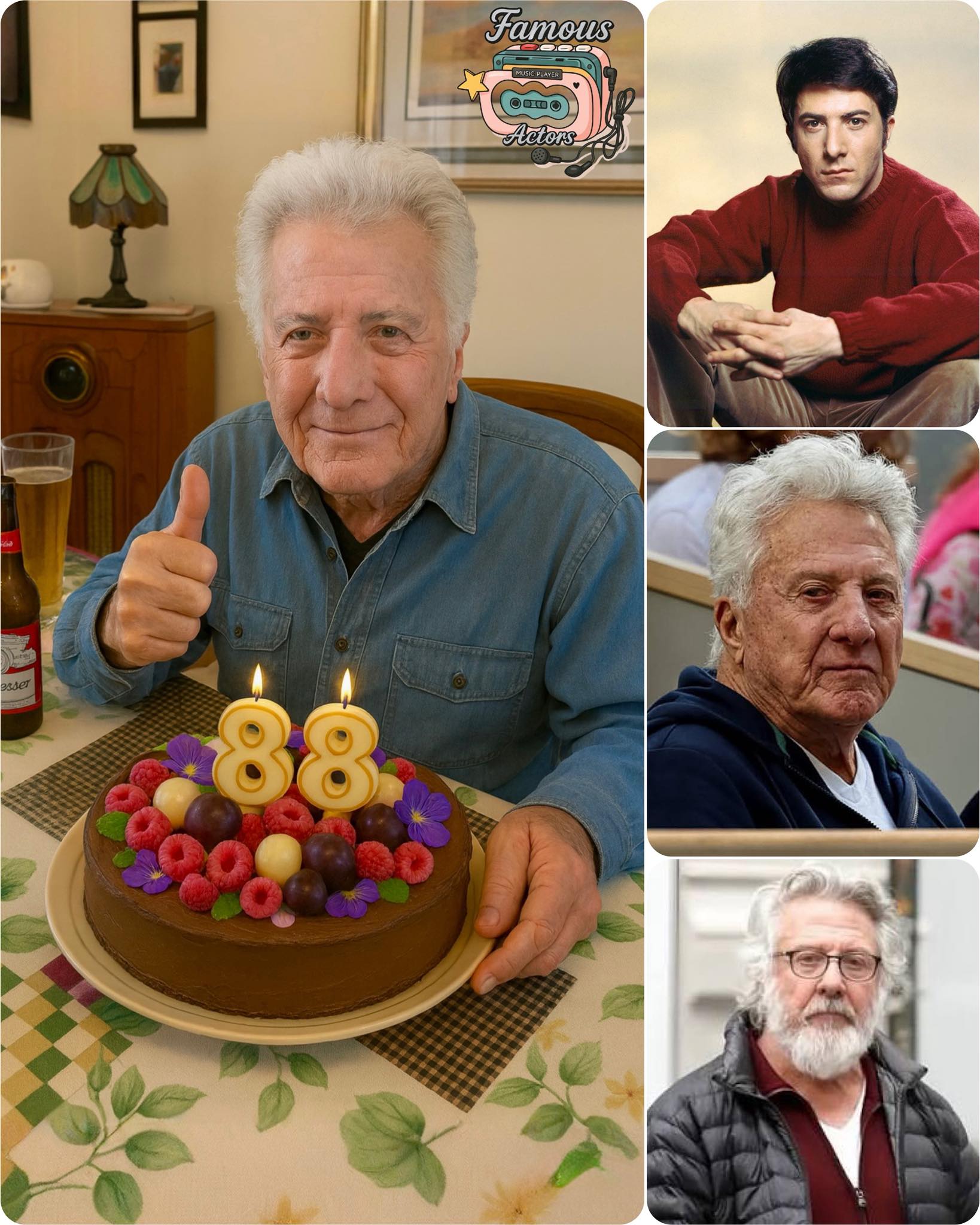 Famous - 🎉 Happy 88th Birthday to the legendary Dustin Hoffman! 🎬👏 From ...