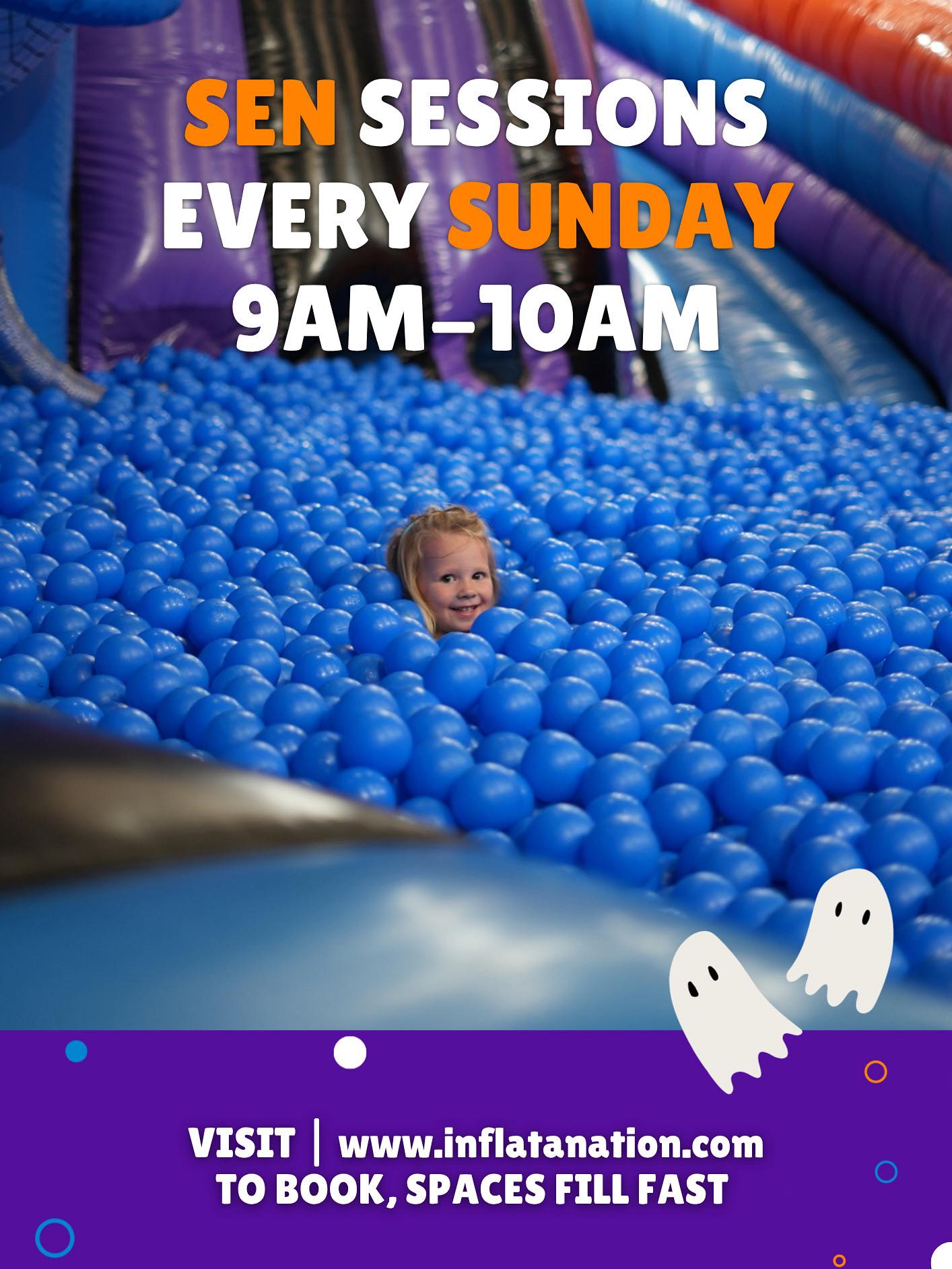💙 Who’s joining our SEN Sessions... - Inflata Nation Hull | Facebook