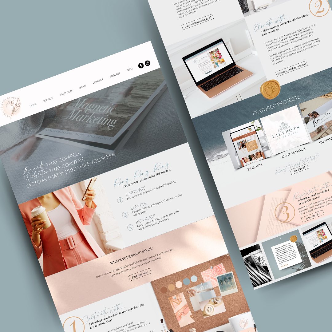 NEW WEBSITE REVEALLL 🐚💍 As we... - More Devine Design | Facebook