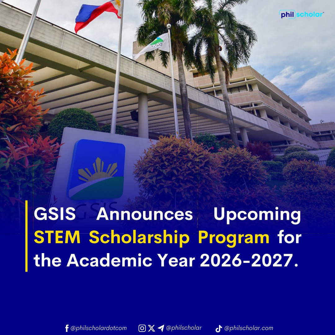 GSIS SCHOLARSHIP PROGRAM 2026!📣 The... - Philippine Scholar | Facebook