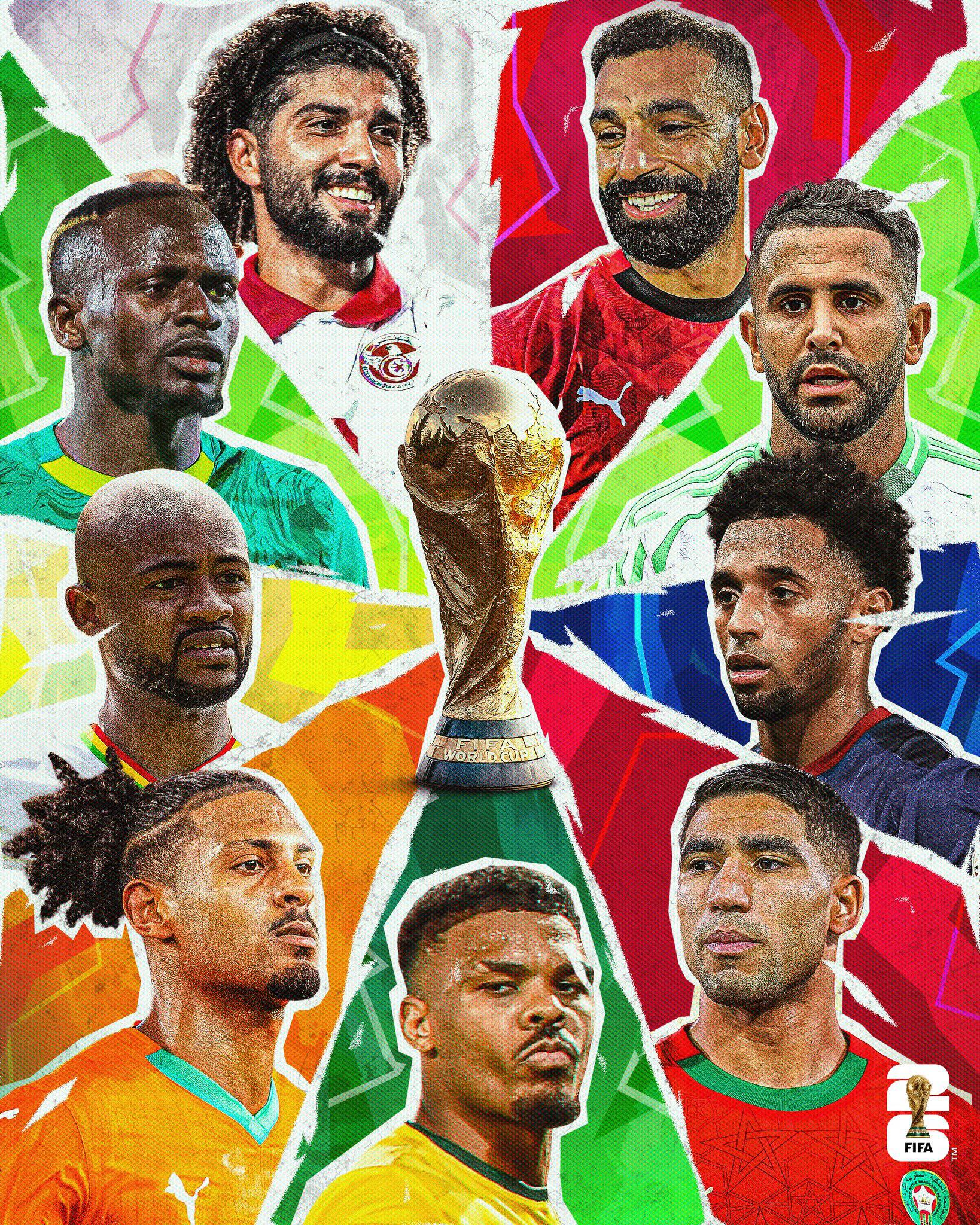Dimio - 🌍⚽️ COUPE DU MONDE 2026 | 9 nations africaines ont validé leur ...