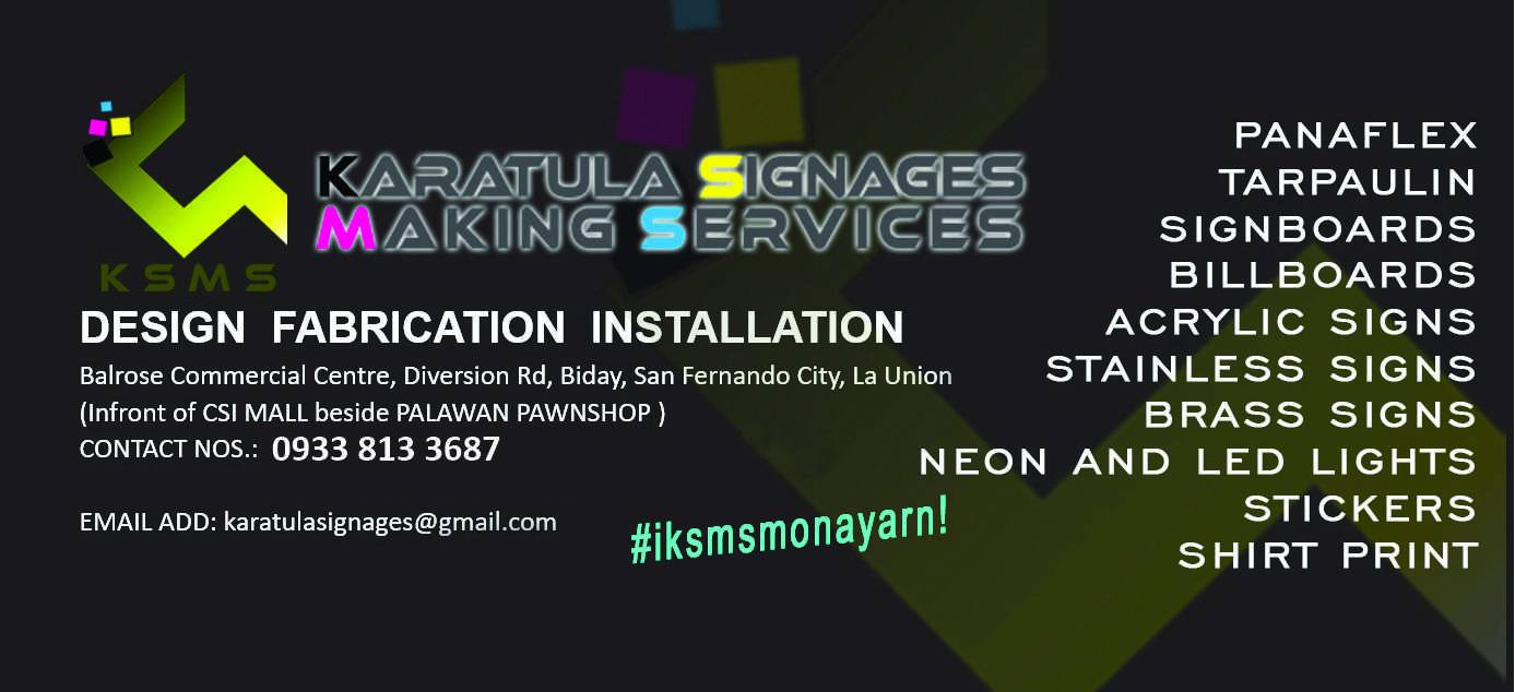 Karatula Signages Making Services | San Fernando