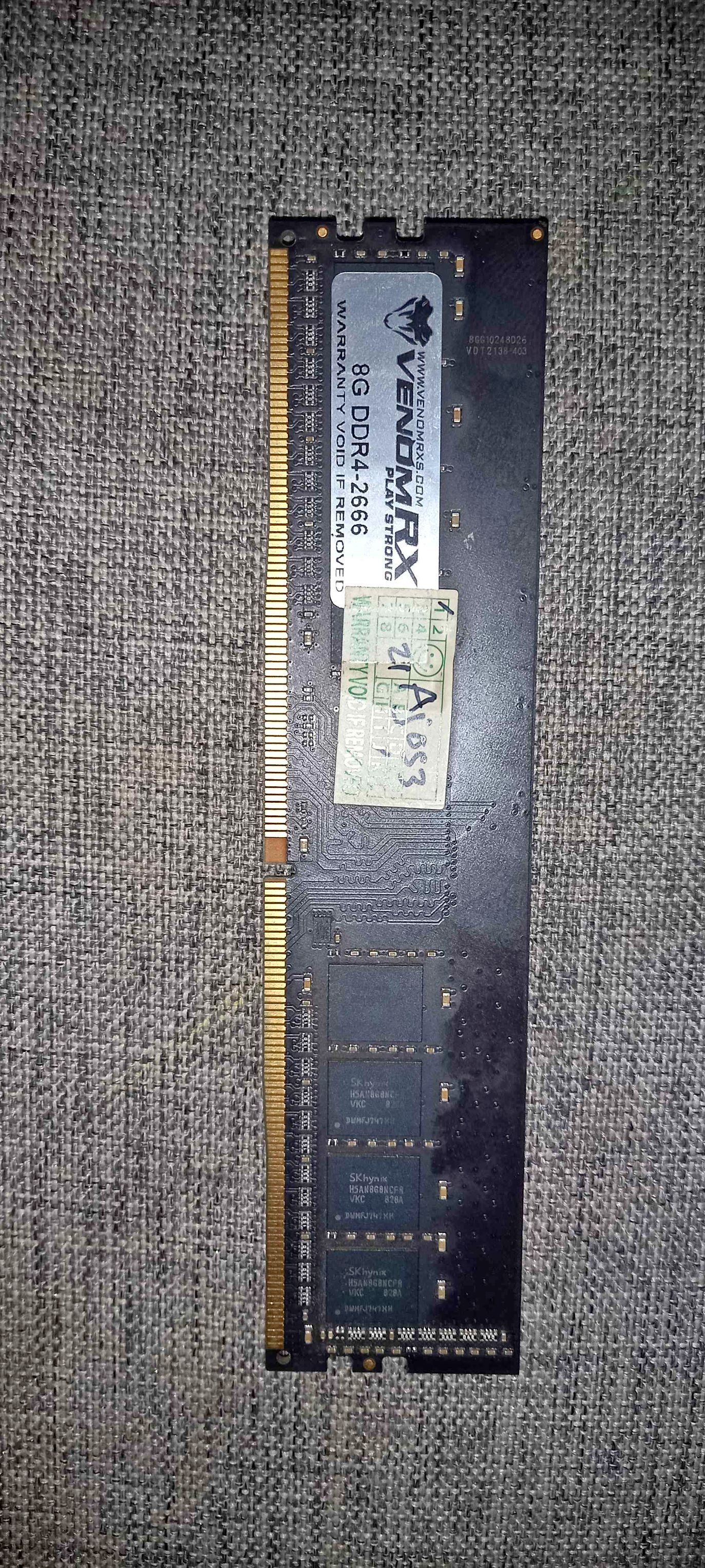 ram komputer ddr4 8gb 2666mhz varro venomrx - Memory - Tangerang ...