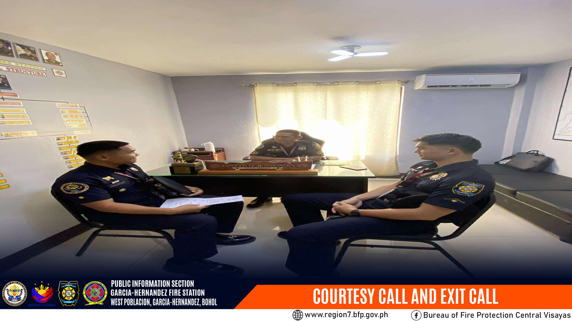 BFP R7... - BFP R7 Garcia-Hernandez Fire Station