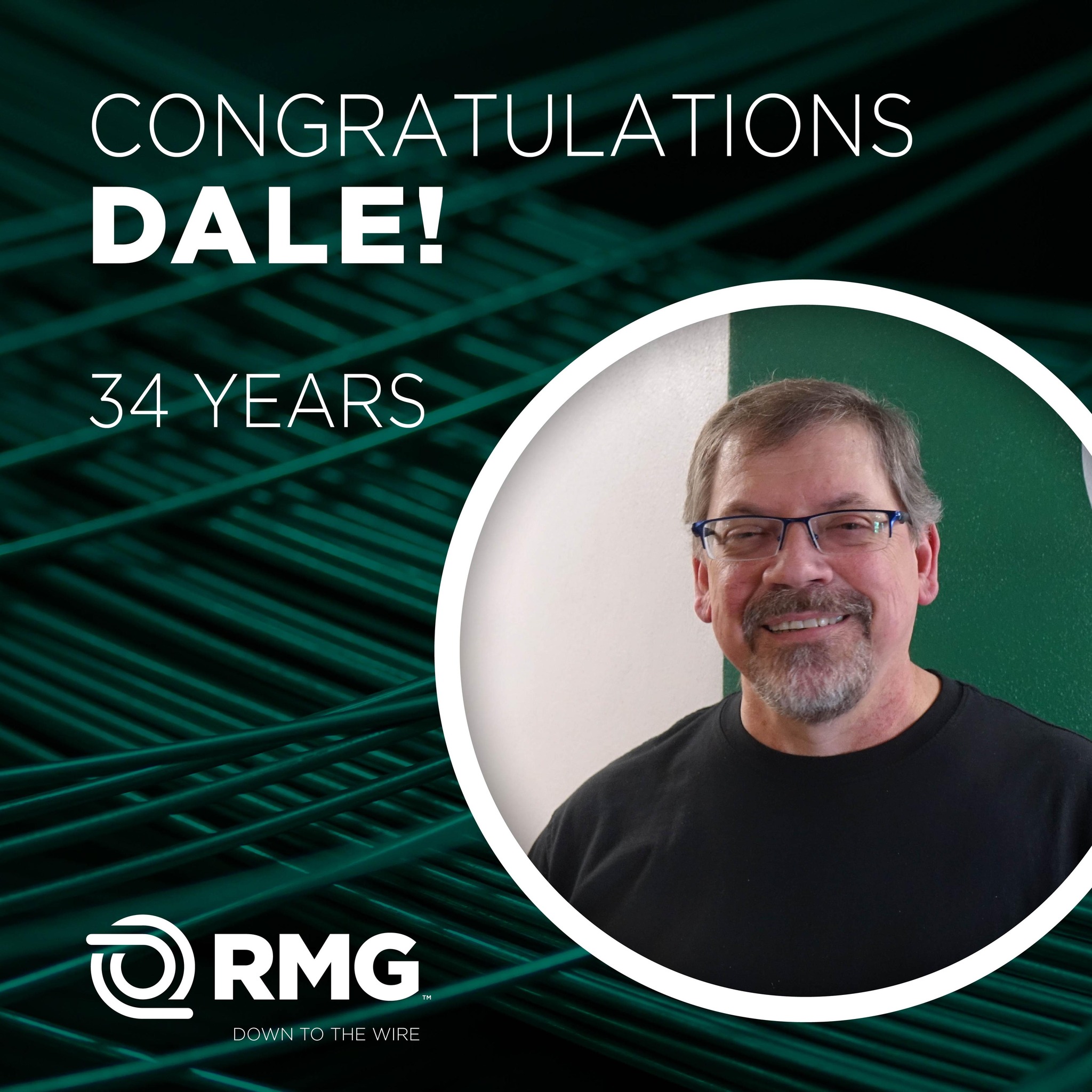 RMG - Please join us in congratulating Dale on 34 incredible years with ...
