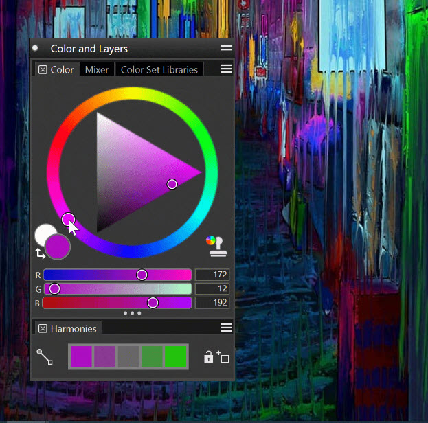 Corel Painter 2023 - Color mixing... - Software EDU Thailand | Facebook