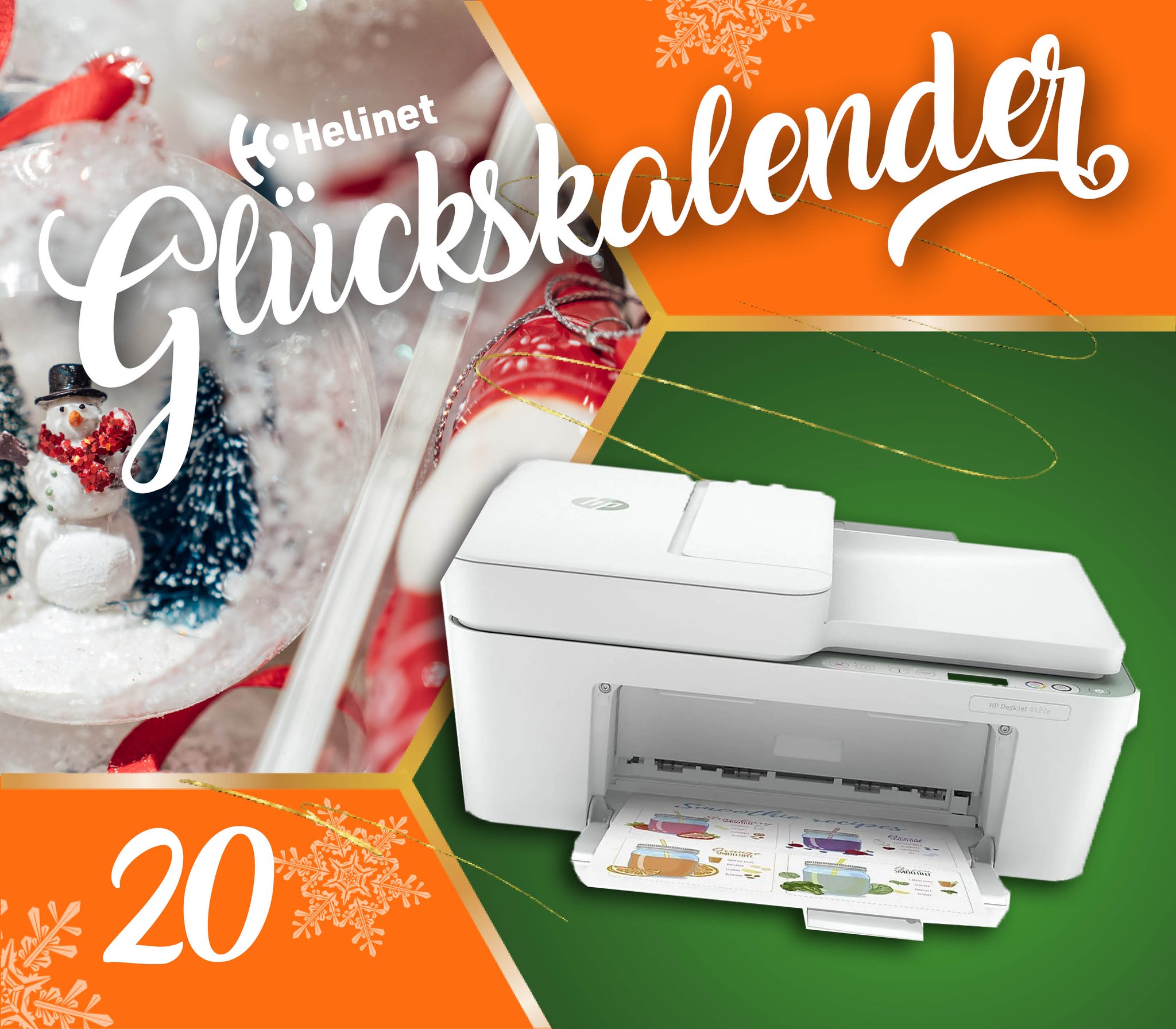 Helinet - Glückskalender Tag 20 🎅🎁 Heute gibt es einen... | Facebook
