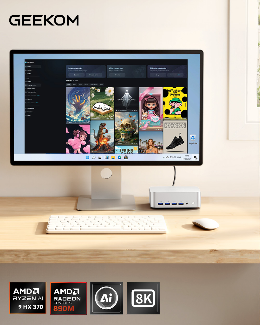 Geekom_UK - ⚡ Tired of bulky desktops that waste power and... | Facebook