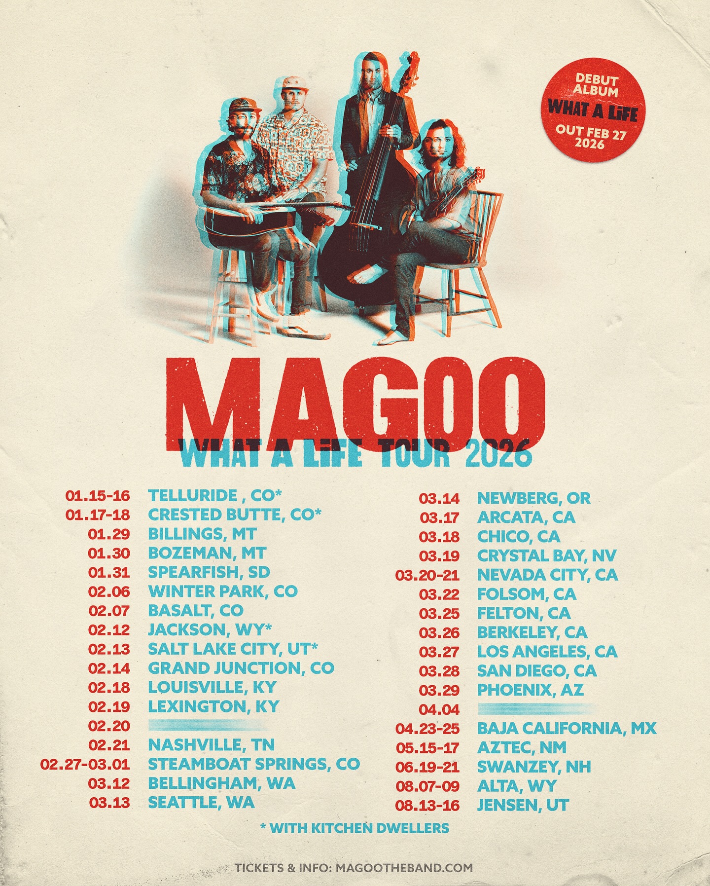 Magoo the band announces 2025 summer tour