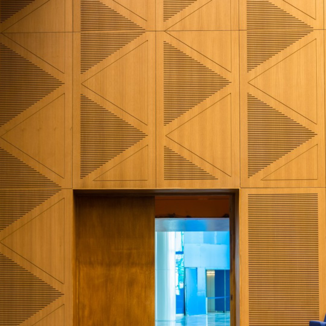 Parklex Prodema Australia - Prodema Auditorium panels, like these on ...
