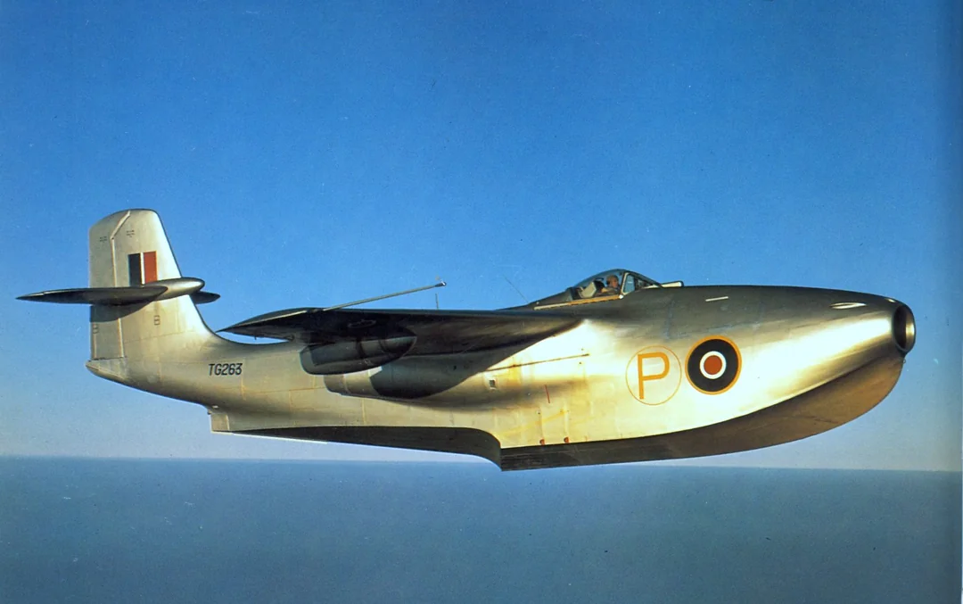 Cancelled - Original color picture of Saunders Roe SR. A1 circa late ...