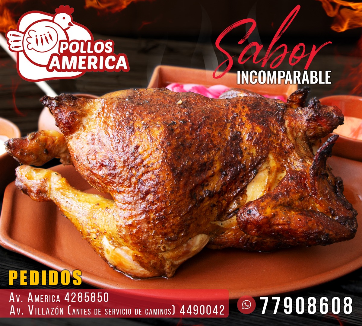 Pollos - Sabor Incomparable 🤤 El Verdadero Pollo a la Leña ‼️ 🛵 ...
