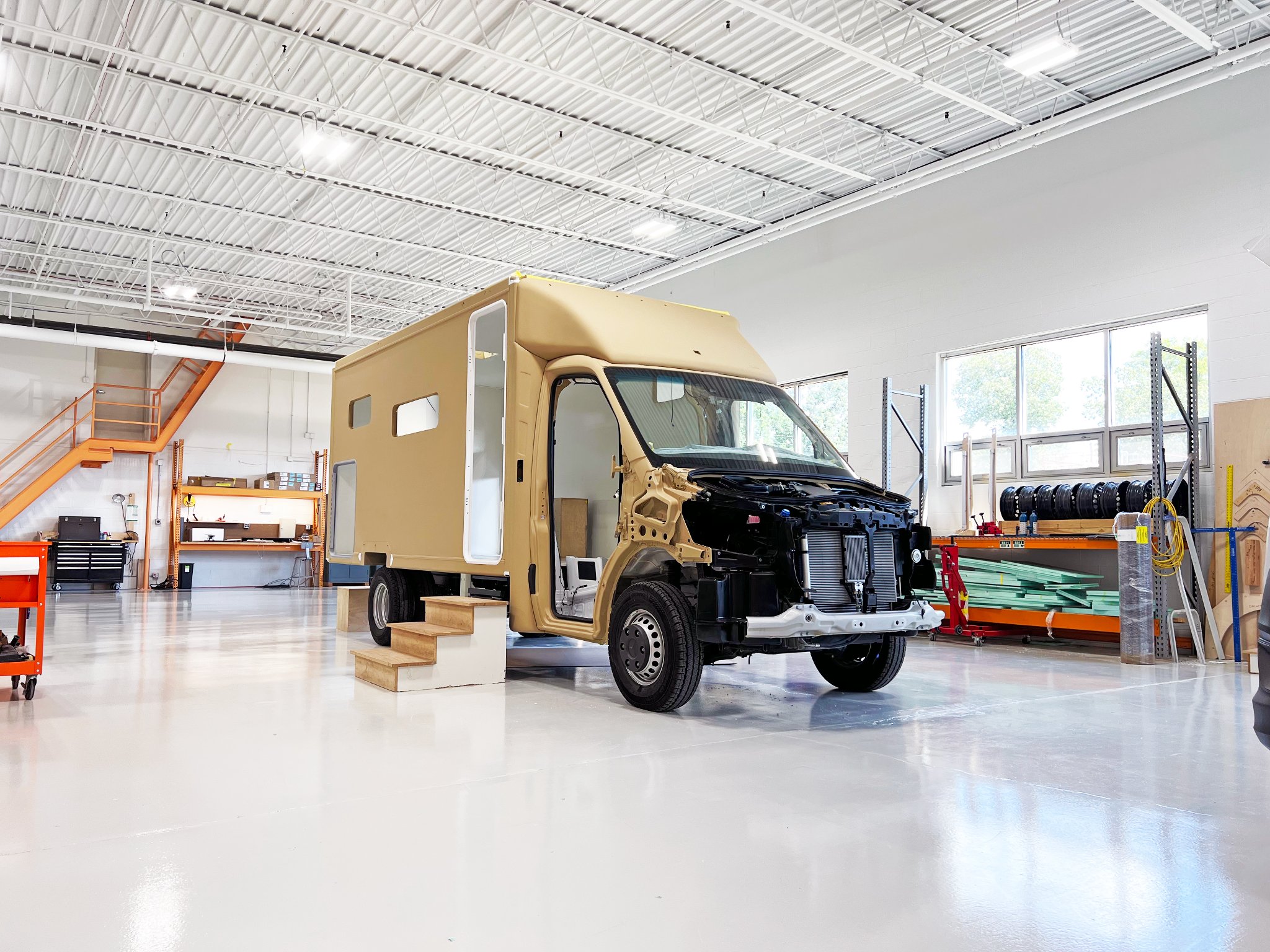 Advanced RV - The upcoming desert tan B Box 