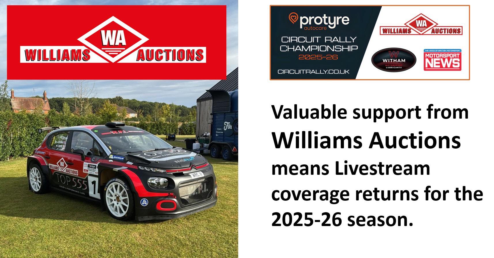 We’re delighted to announce... - Circuit Rally Championship | Facebook