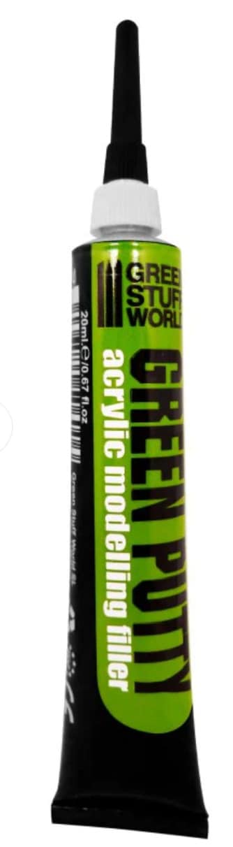 Green Stuff World Green & Brown Tape Putty – Gap Filler For Modeling & DIY