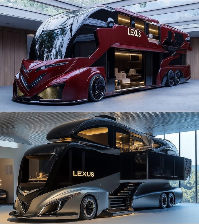 Modern - 2026 Lexus Motorhome Is More Luxurious Than a 5-Star Hotel ...