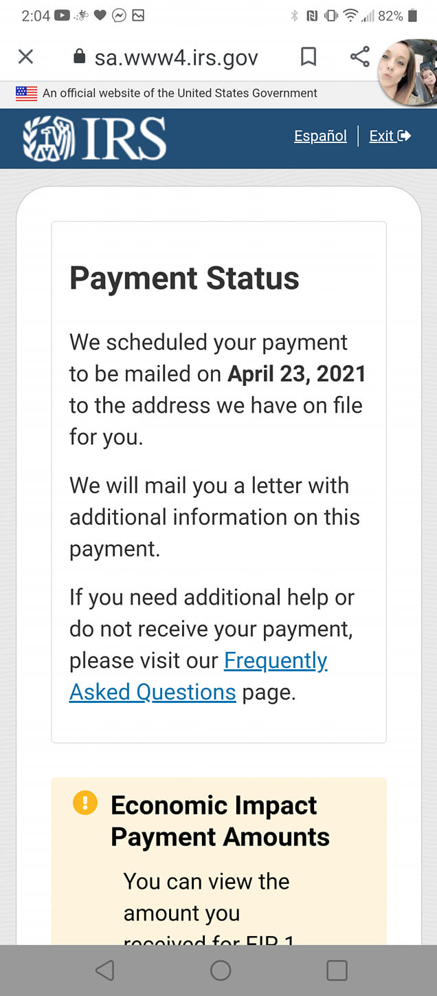 What is the purpose of the mail with a claim ID?