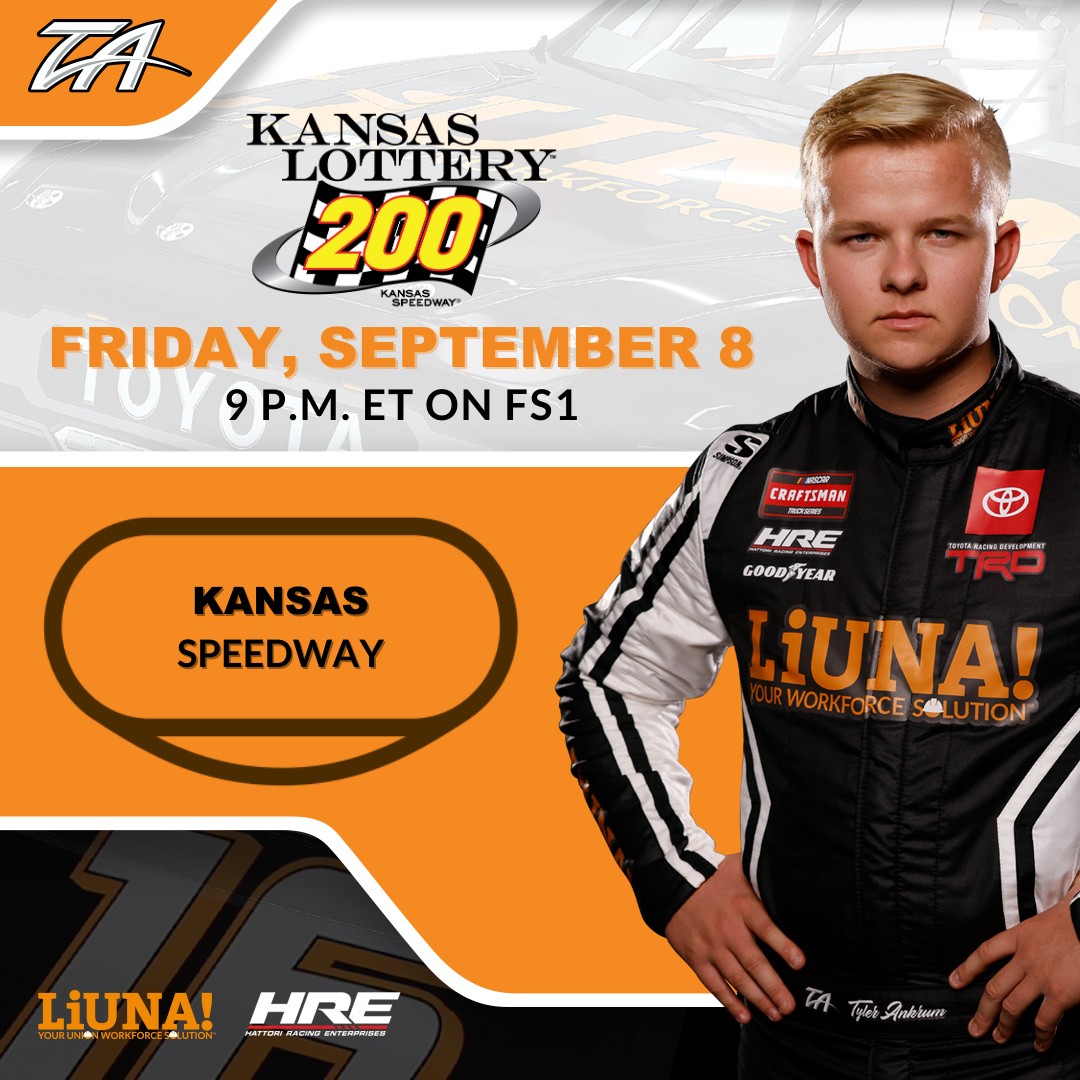 #TylerAnkrum, driver of the No. 16... - LiUNA Midwest Region