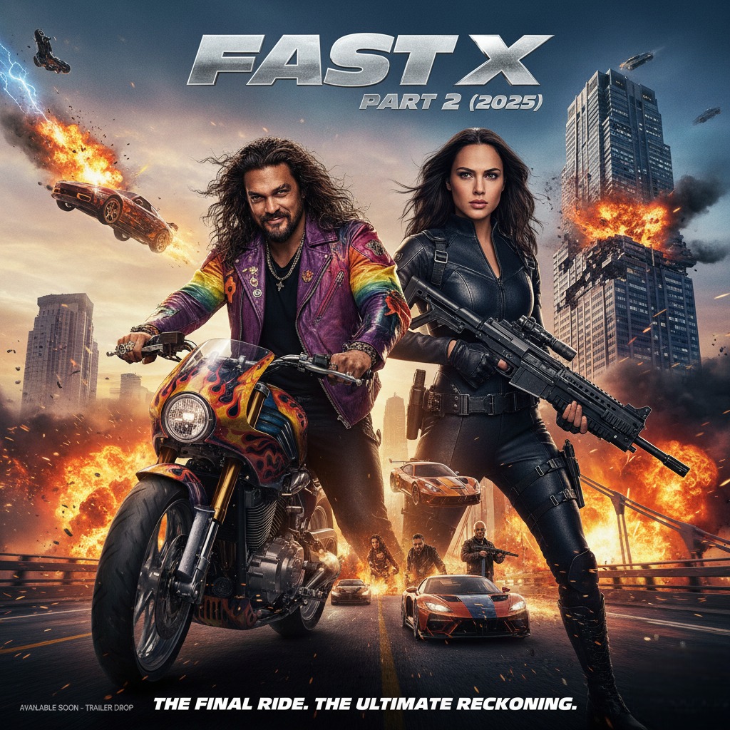 Movie - Fast X: PART 2 (2025) Trailer with Jason Momoa and Gal Gadot ...