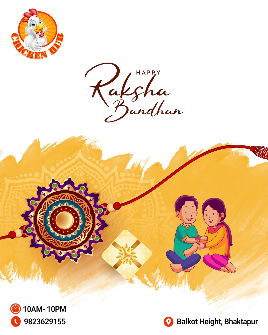 Chicken - Happy Raksha Bandhan from all of us at Chicken Hub. Celebrate ...