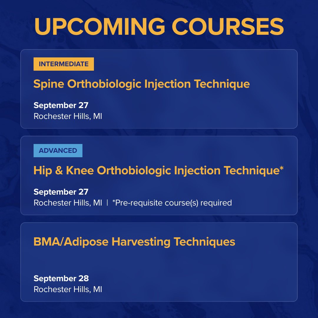 Registration... - Interventional Orthobiologics Foundation | Facebook