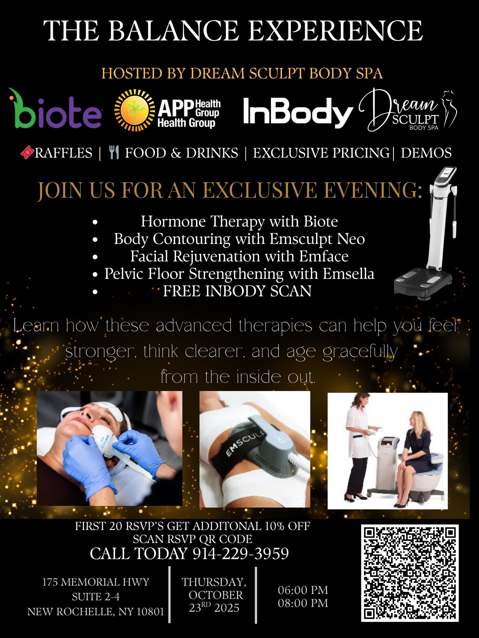 The Balance Experience Where... - Dream Sculpt Body Spa | Facebook