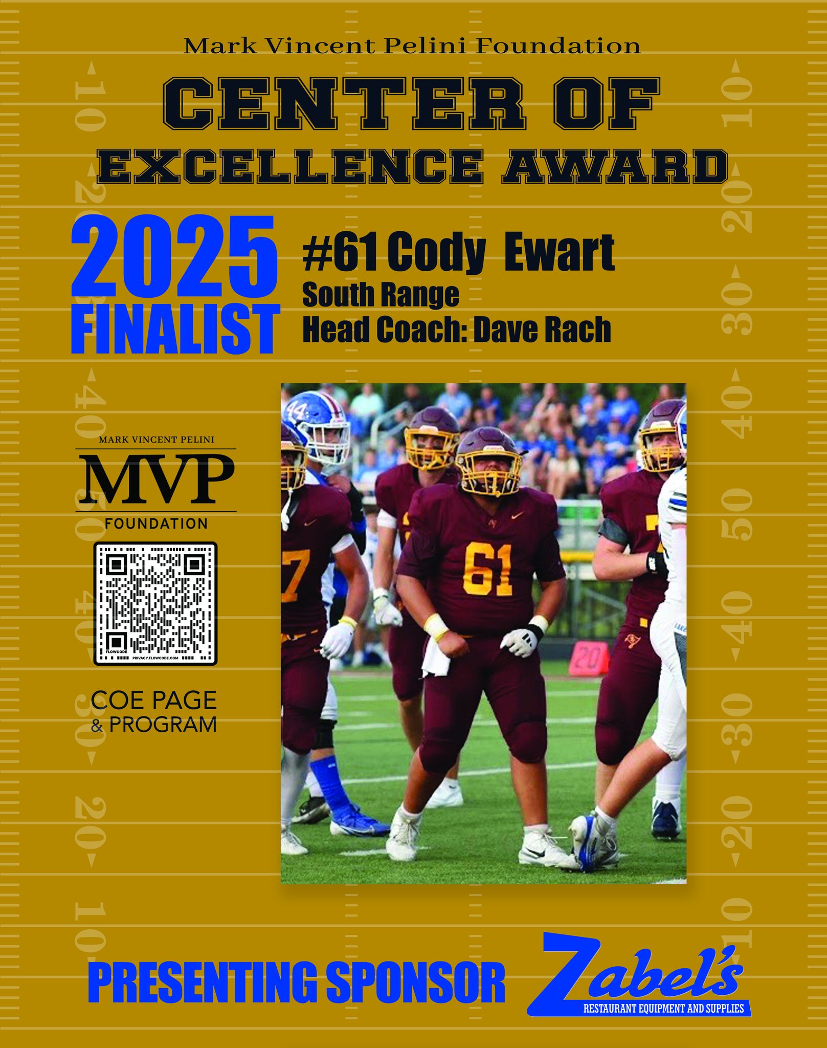 Mark - The Mark Vincent Pelini Foundation proudly presents the MVP ...