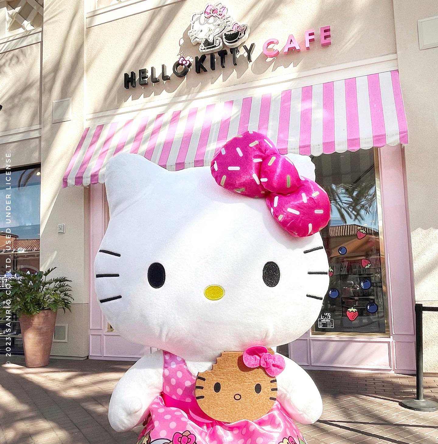 The supercute new #HelloKitty plush to celebrate the 10th