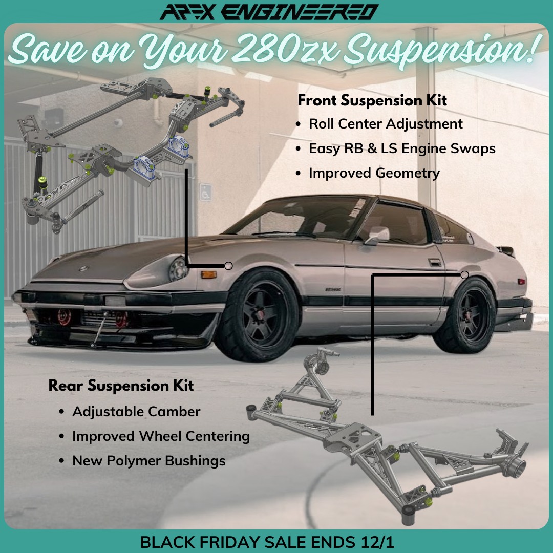 Upgrading 280ZX Suspension with Apex Engineered