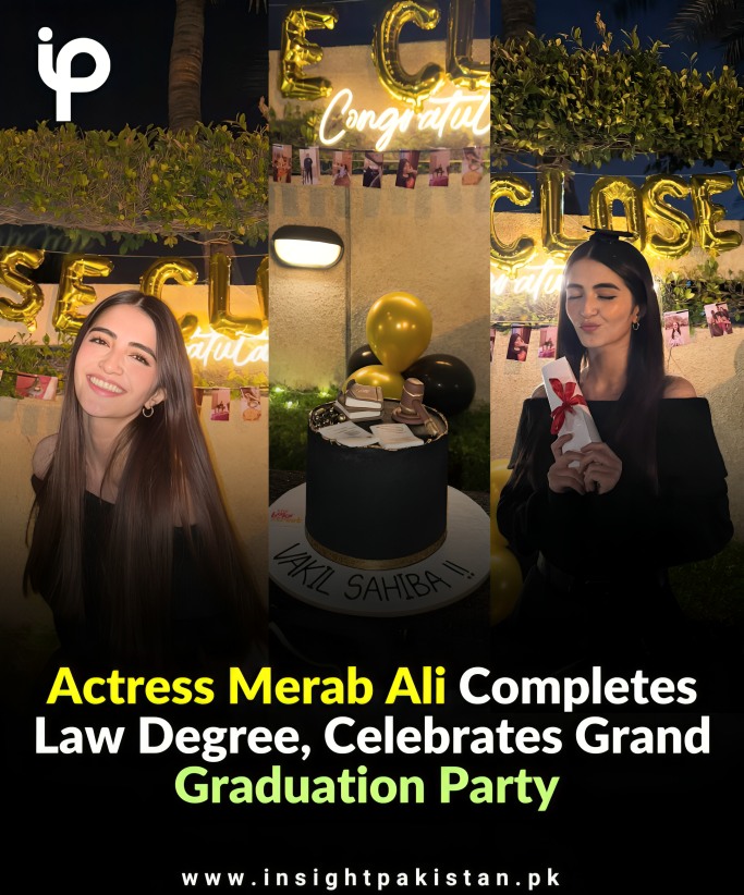 Insight - Pakistani actress Merab Ali has reached a notable milestone ...