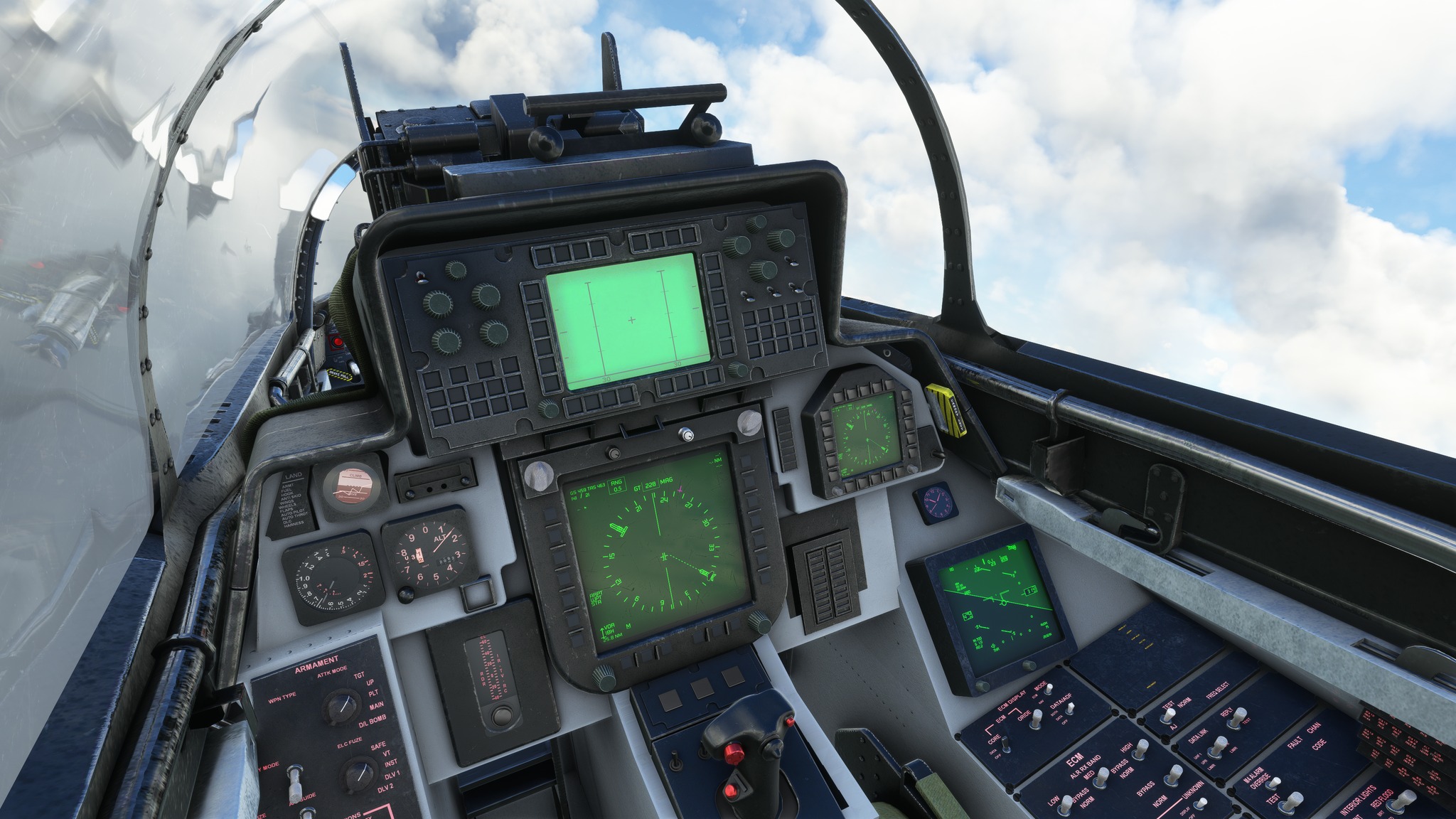 DC - F-14D RIO Station. The main panels need a little dirtying up I ...