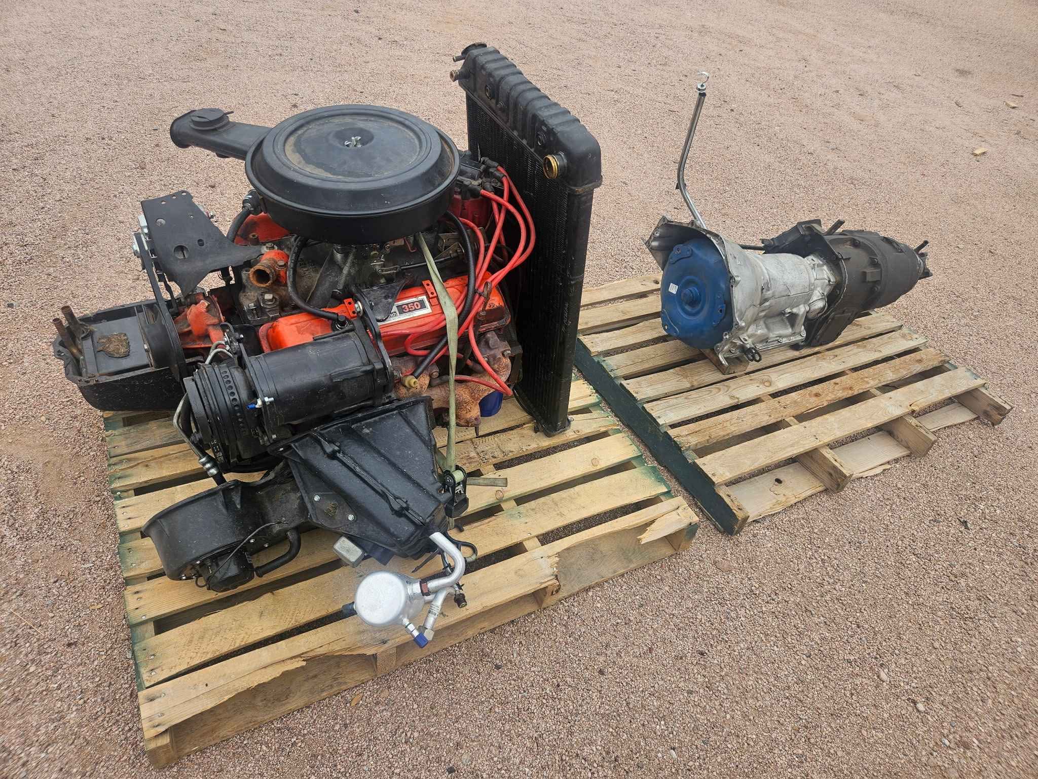 GM crate 350/TH350/NP203 T-Case - Car Engines & Engine Parts - Apache ...