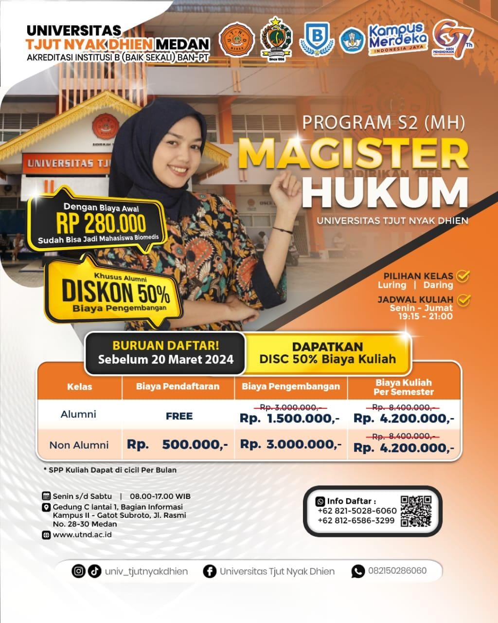 Magister Hukum... - Universitas Tjut Nyak Dhien Medan | Facebook
