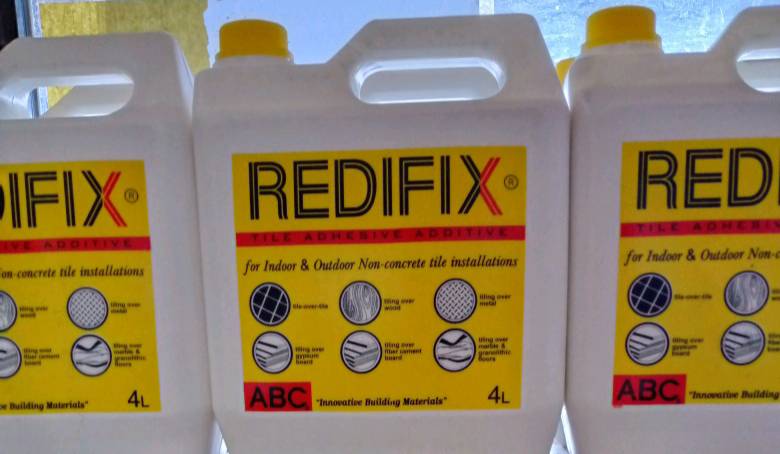 Jdr Hardware - Redifix tile adhesive additive For indoor &... | Facebook