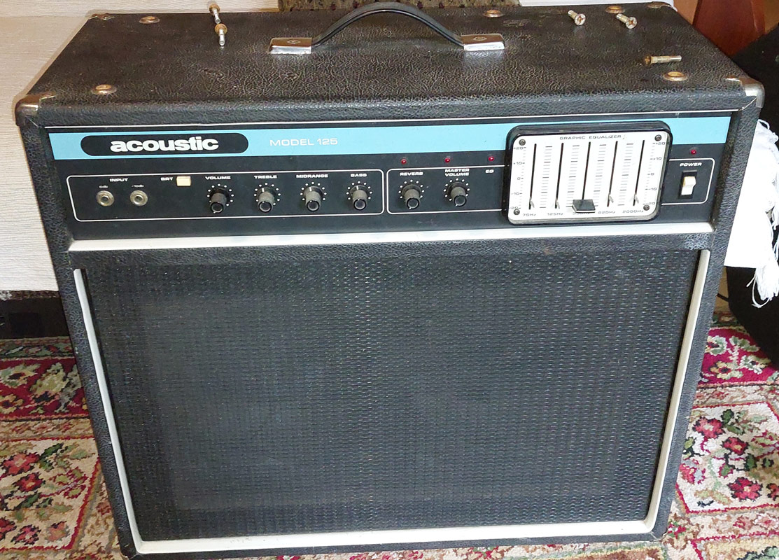 Acoustic model 126 amp tone and quality discussion