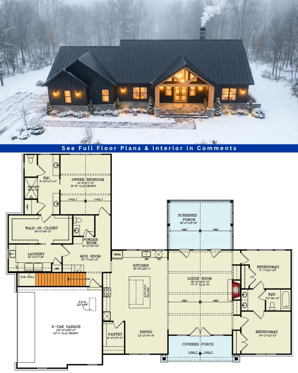 Home - Discover the features of this Mountain Craftsman House Plan with ...