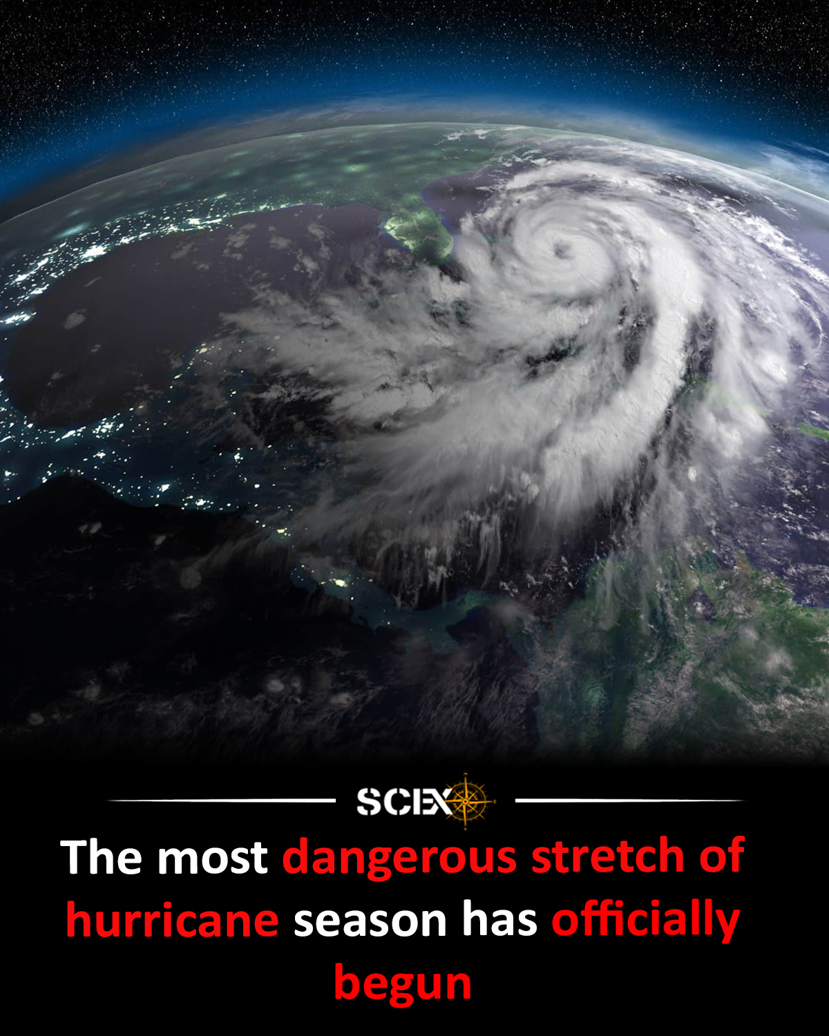 Science - 🌪️ The Atlantic hurricane season has now entered its peak ...