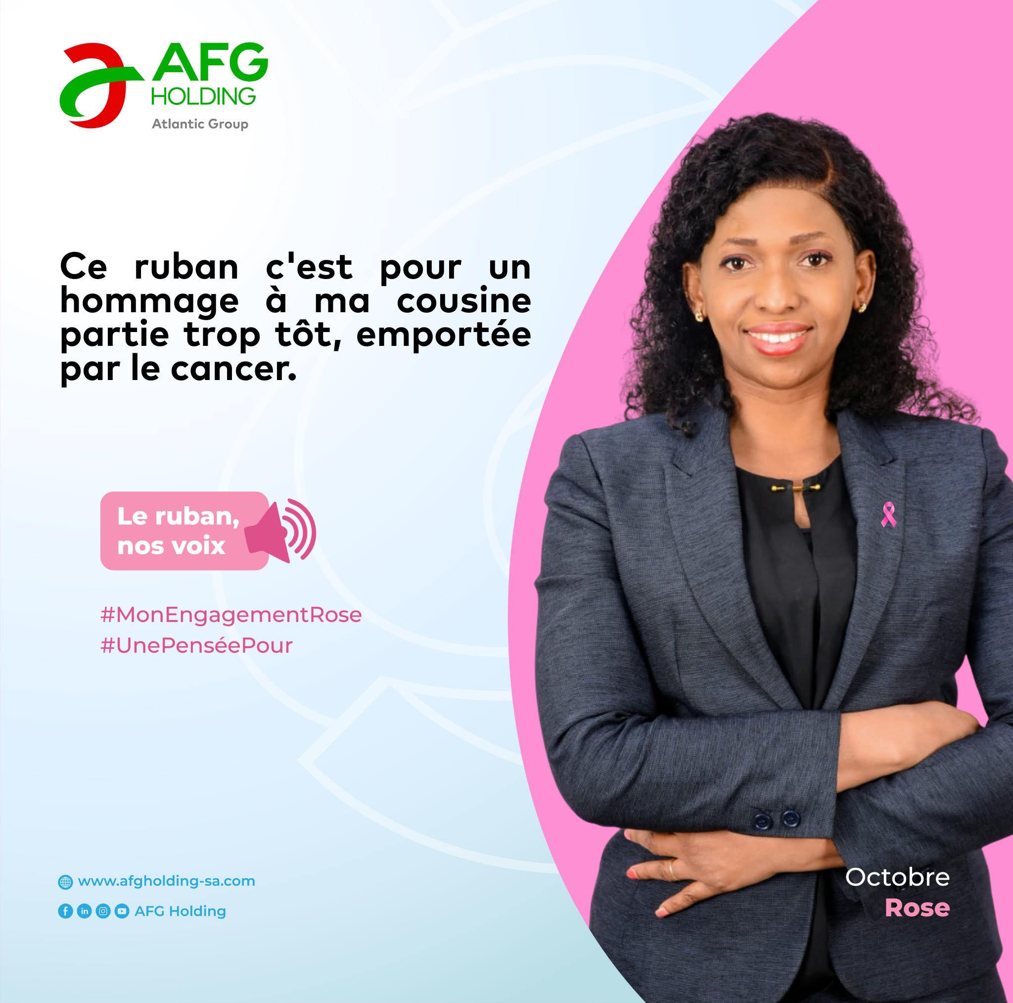 AFG - #oneafgway Octobre Rose est un rappel mais aussi une invitation à ...