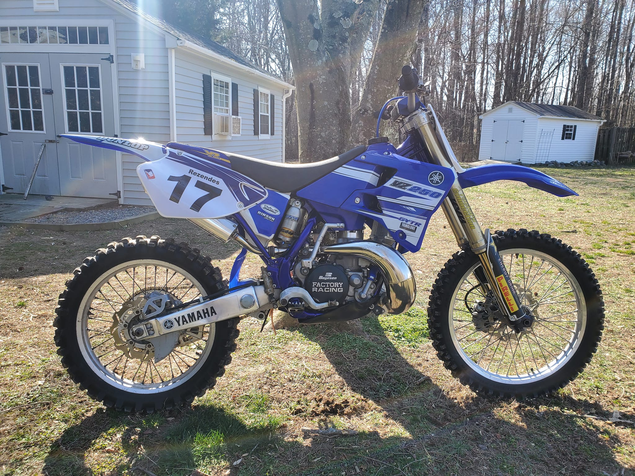 Do 2006 YZ250 forks fit a 2003 YZ250