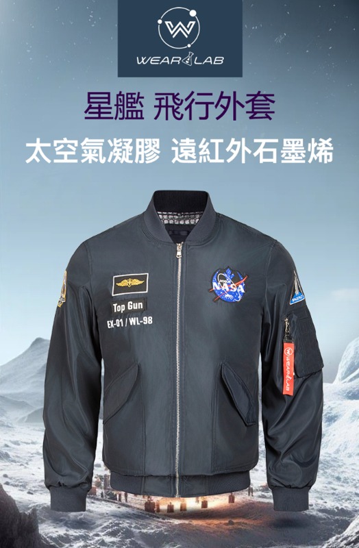 Wear Lab 美信研衣生技 - 凜冬將至｜🔥雙倍溫暖｜你需要一件忘記寒冷的外套 【360度高密度防寒：NASA...