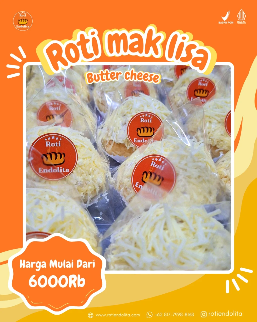 Roti - Kalau udah gigitan pertama, dijamin nagih! 🤤 Roti Mak Lisa rasa ...