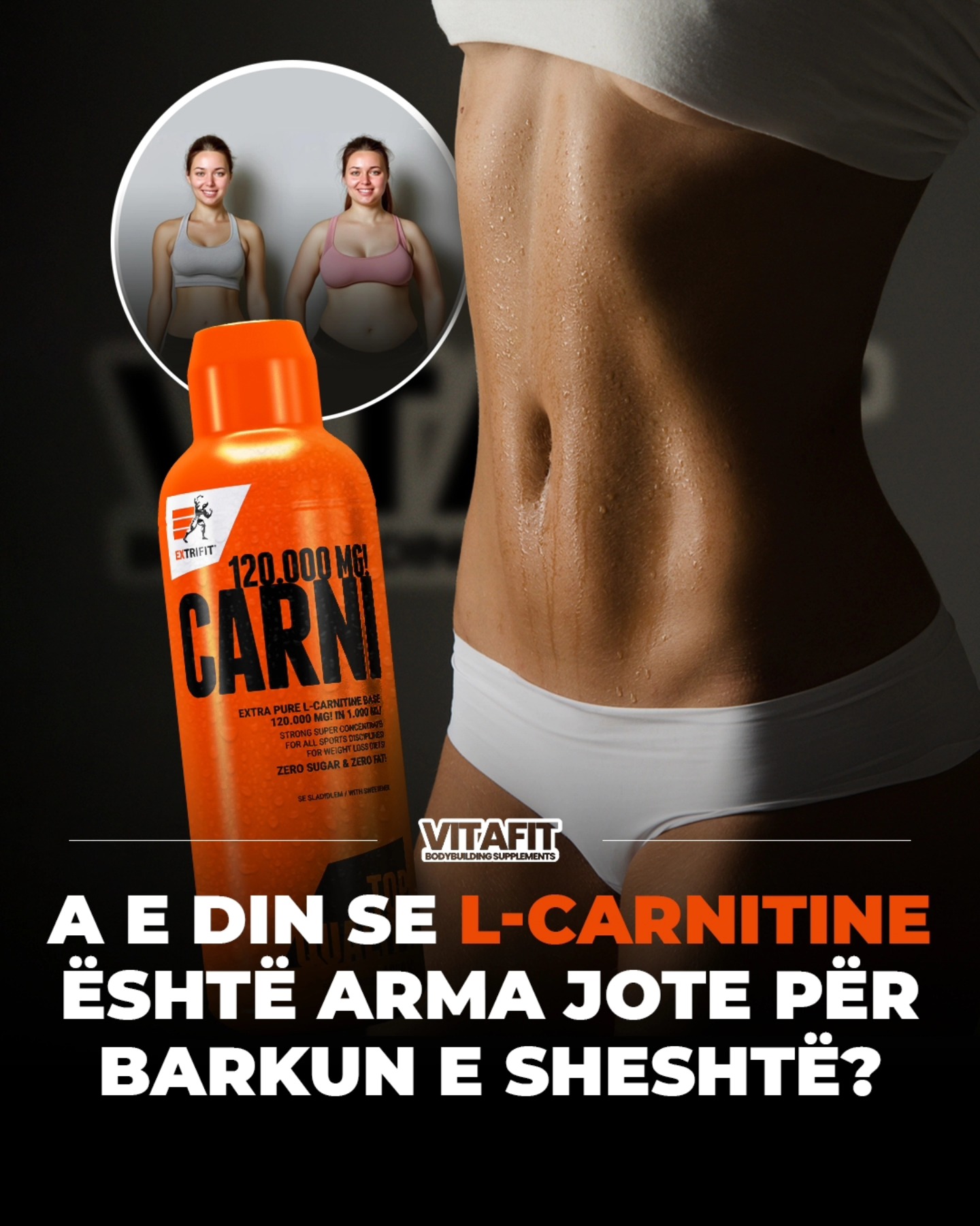 l-carnitine shqip Vitafit.ks (1)These statements have not Probe into how a L- Carnitine:CITRUS SPLASH (400ML) Glow Skin Serum